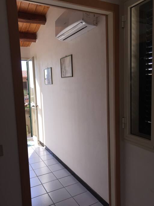 Ingresso e condizionatore