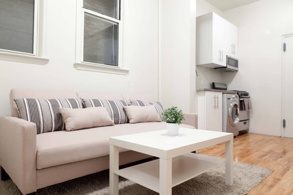Sofa opens to a bed