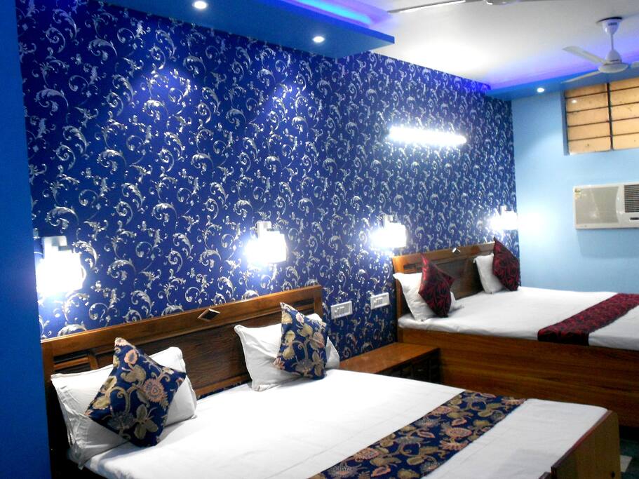 Two double beds in Luxury Suite