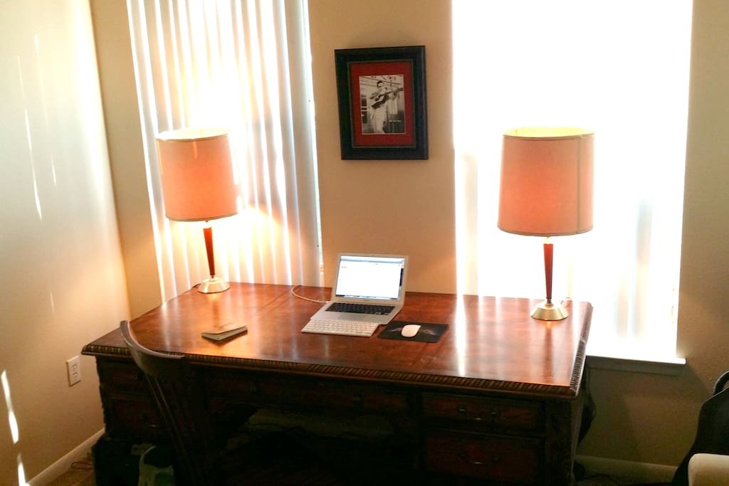 Awesome writing desk.