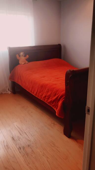 Bedroom #2: It has queen size bed, plenty of closet space, one night stand... It is big and very comfy.