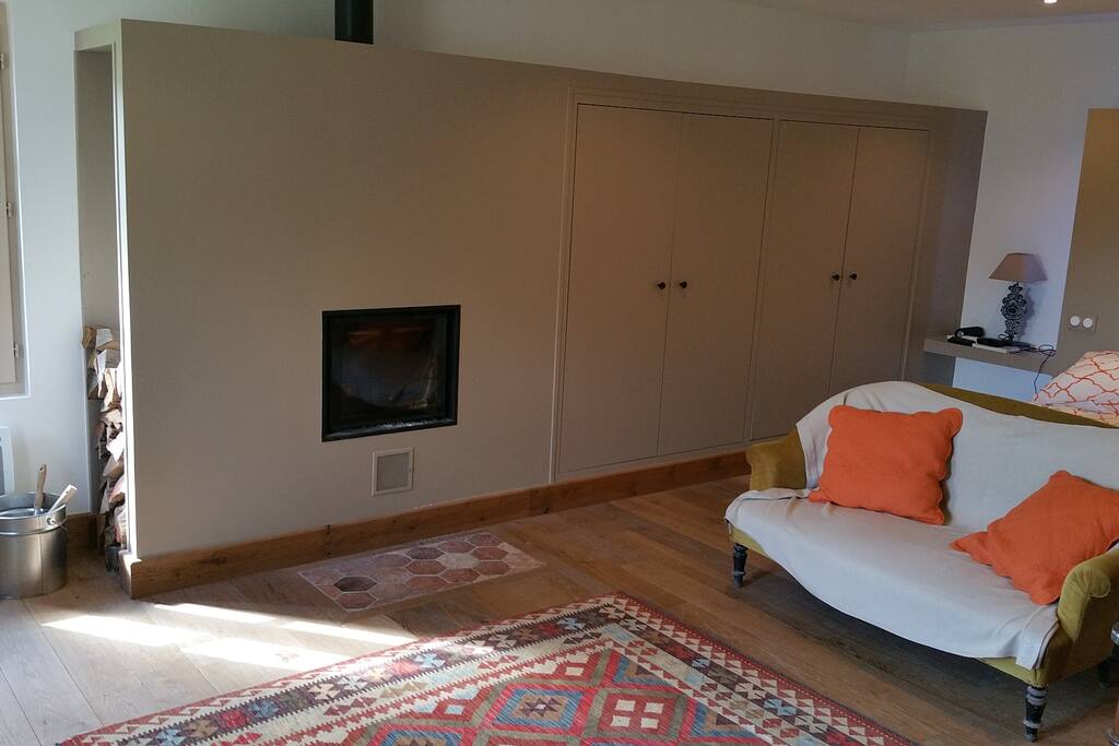 la chambre du rez de jardin