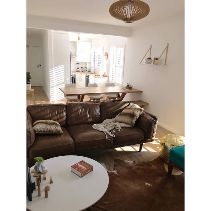 The gorgeous lounge and dining area.