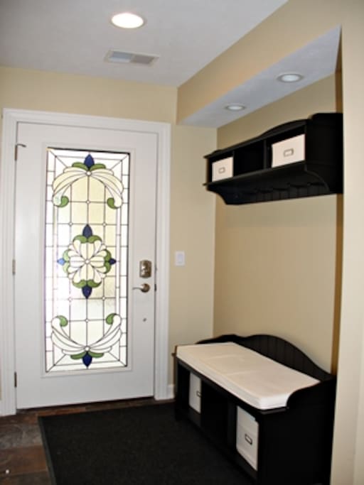 Welcoming entry