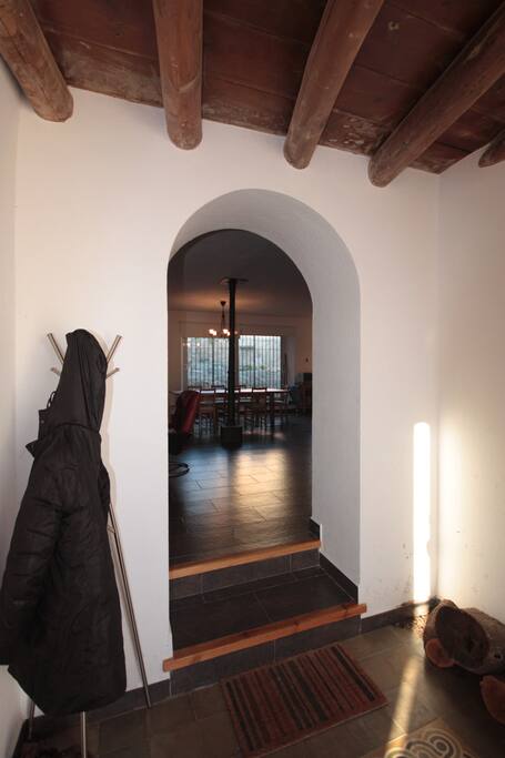 Entrada a la casa
