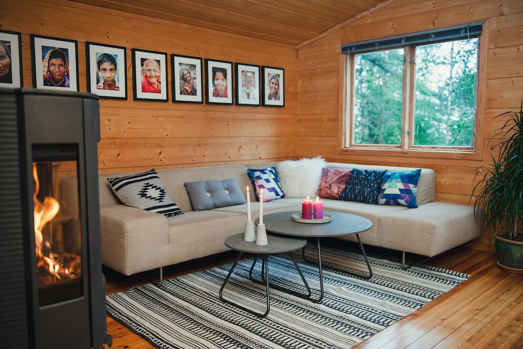 The cosy living room