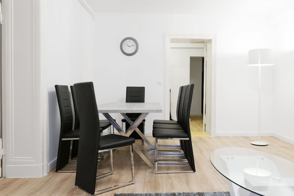 Dining table living room