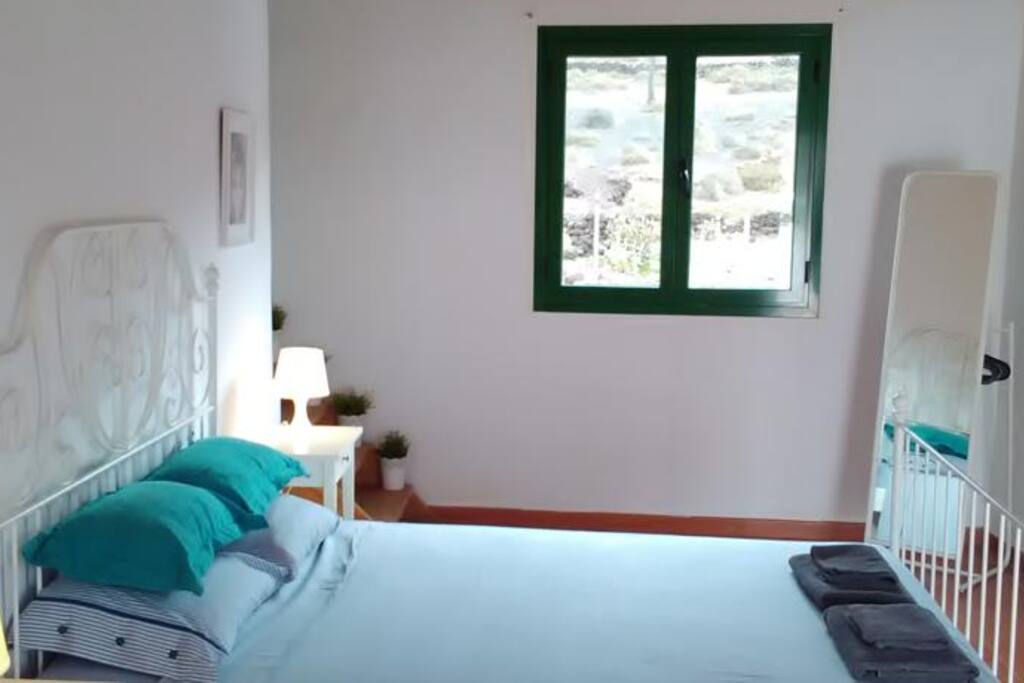 Bedroom 1 (double) with sun terrace access