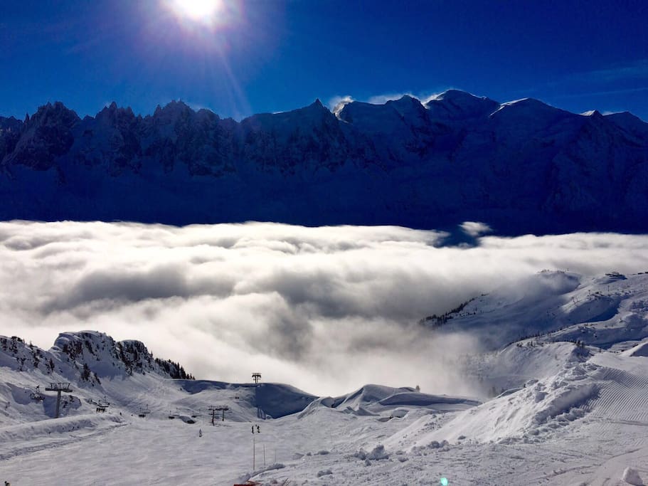 Verbier 4 valleys ski system