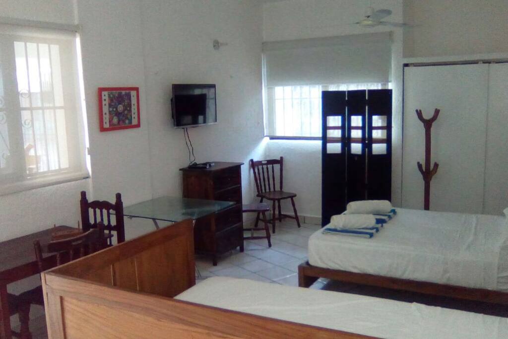 Spacious studio