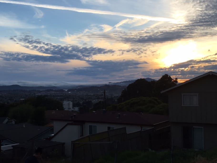 View from porch