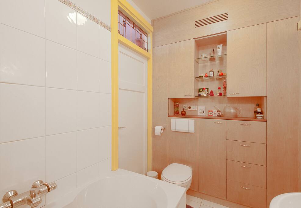 The bathroom