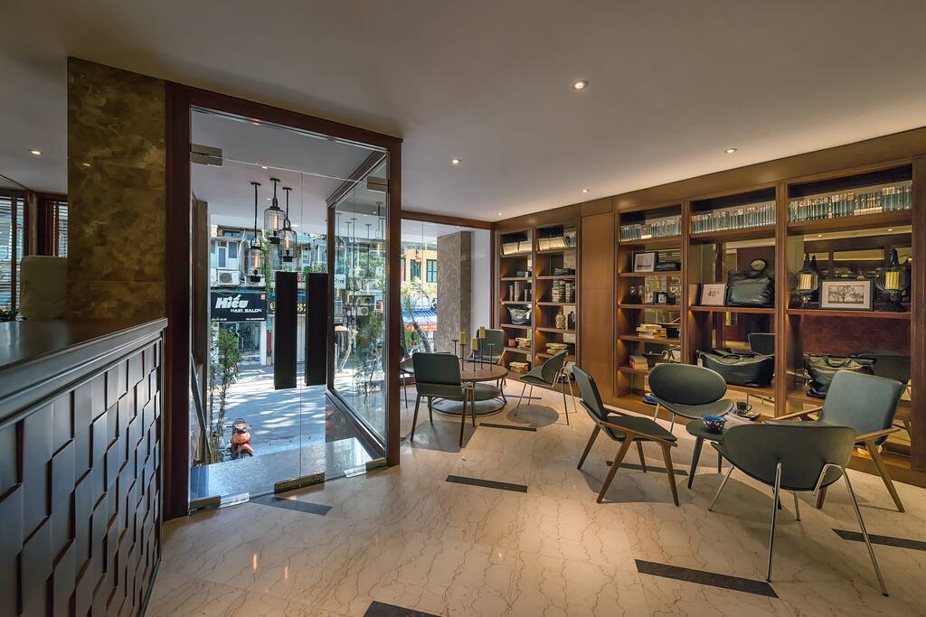 Hotel lobby