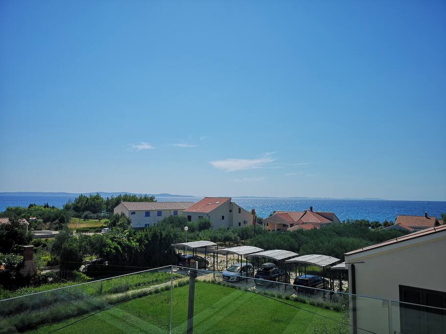 Ausblick von der Terrasse