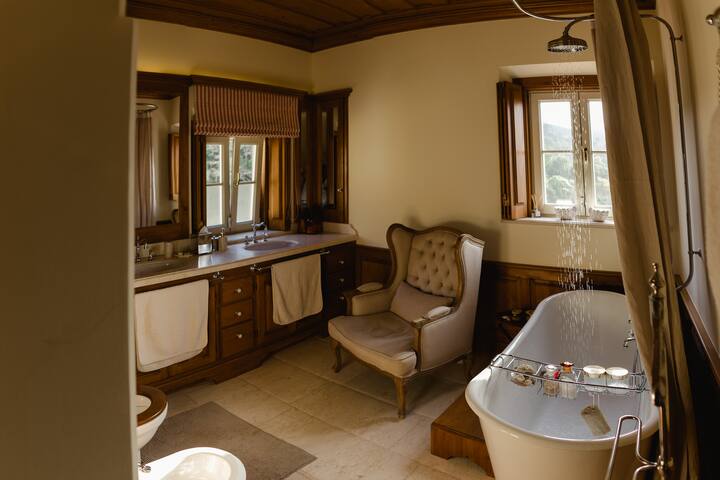 Cozy country home, fireplace, pool in nature gallery image 3