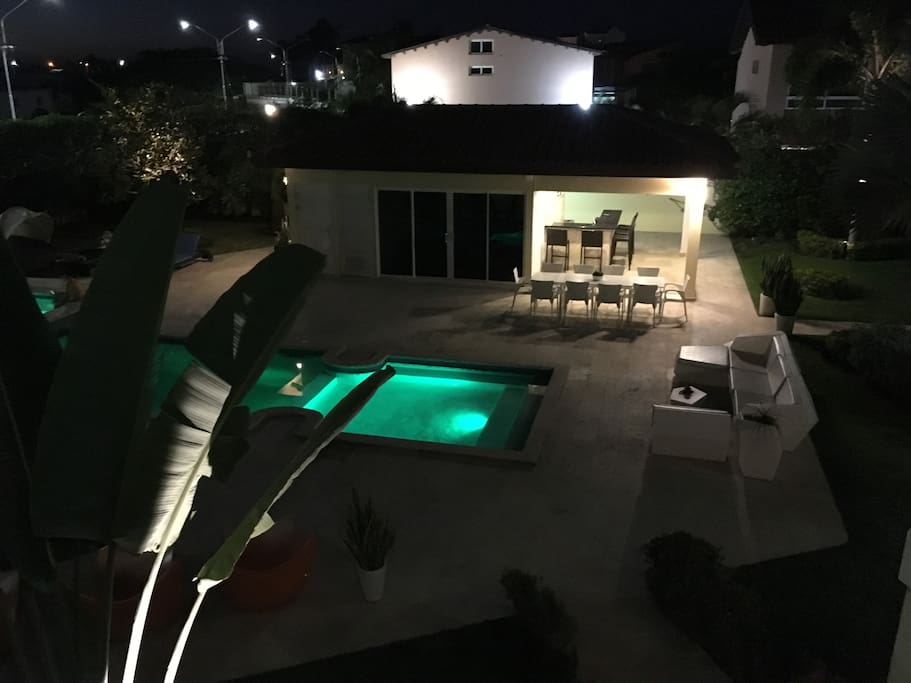 Pool View From Deck