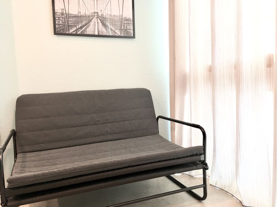 Sitting area or sofa bed
