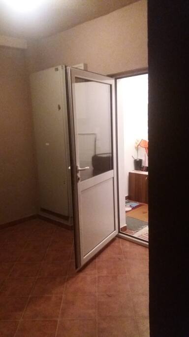 The entrance in apartment