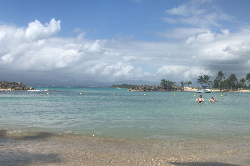 5 min plage des hôtels