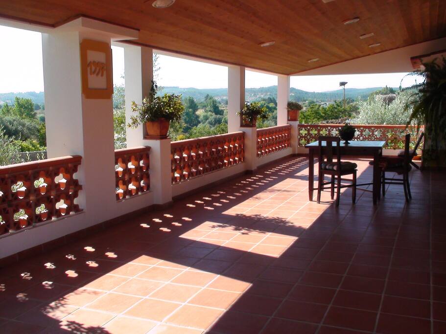 Terraço coberto