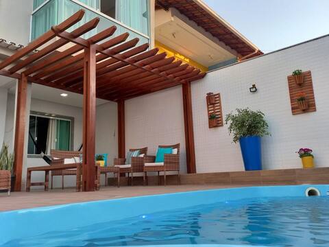 Pool house and great location in Piuma