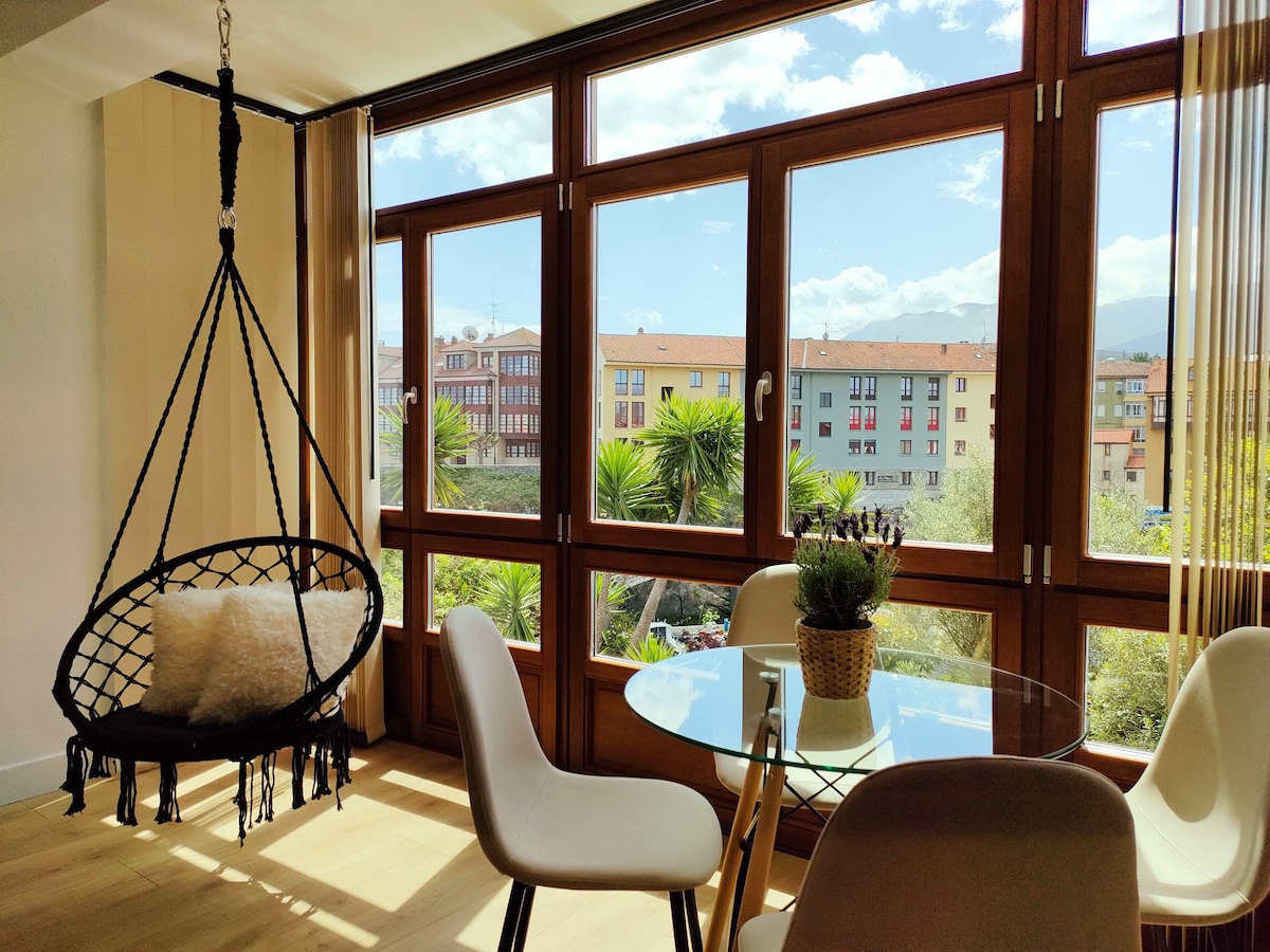 Popular Airbnb listing: SALITRE IN THE CUERA, Sea & Mountain, patio, garage in Llanes