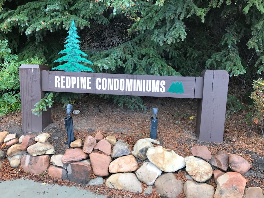 Located at the Red Pine Condominums