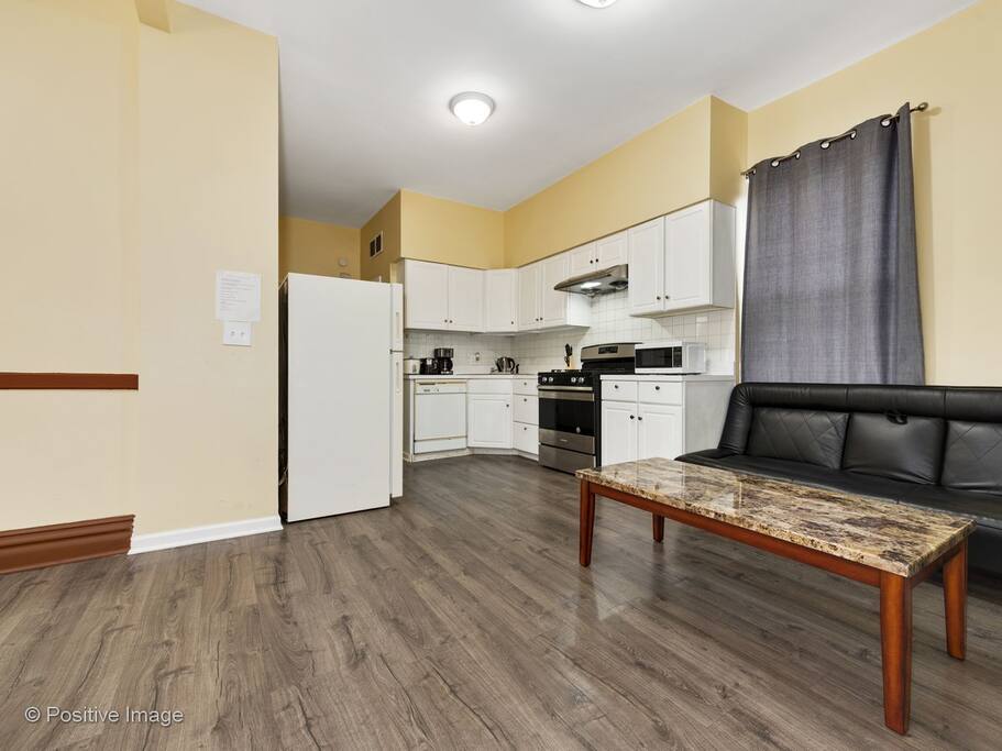 Living Room & Kitchen