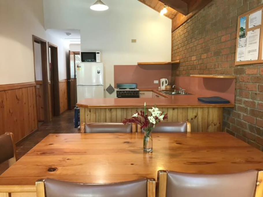 Kitchen and dining