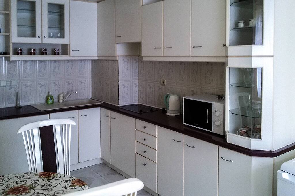 The Kitchen & Dining Area.