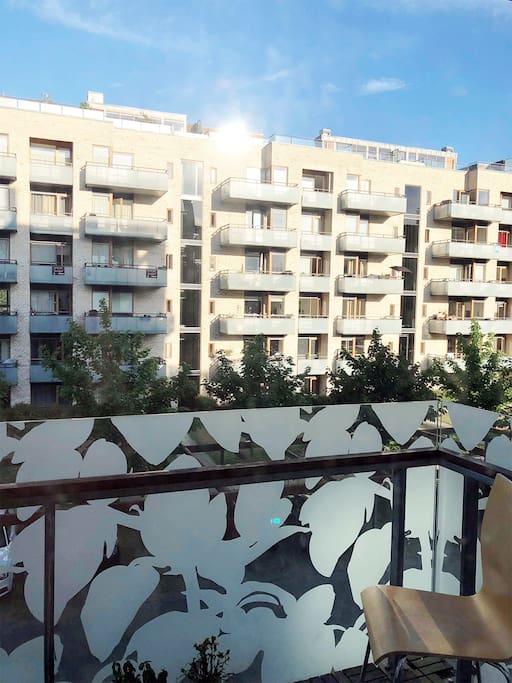 Private balcony