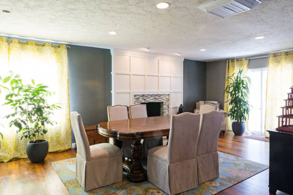 Main floor dining room