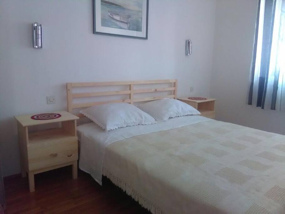 Bedroom with double bed