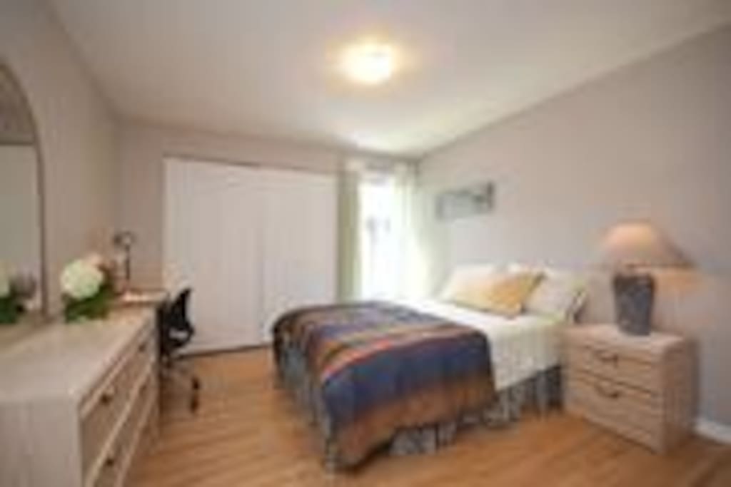 Bright, large, comfy bedroom