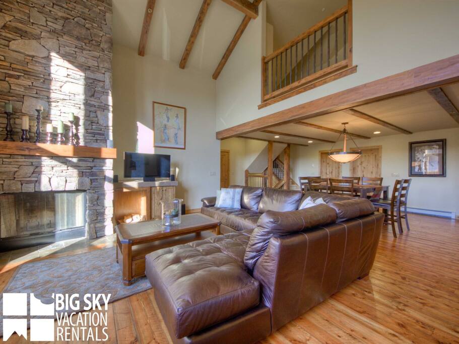 Big Sky Resort, Black Eagle Lodge 30, Living, 2