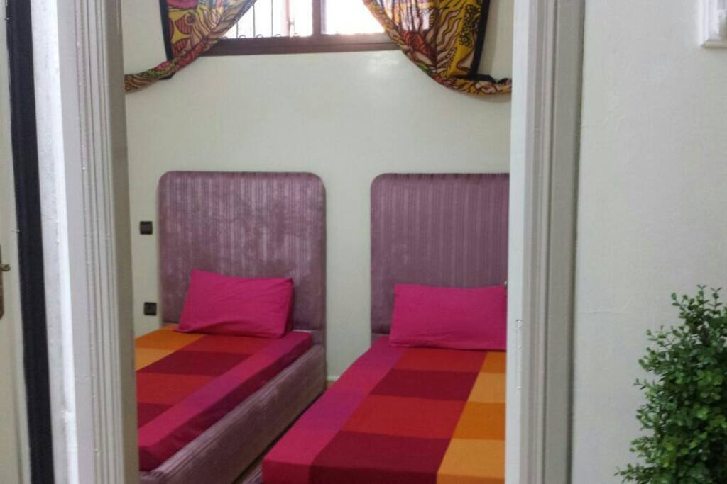 Chambre 2 lits
