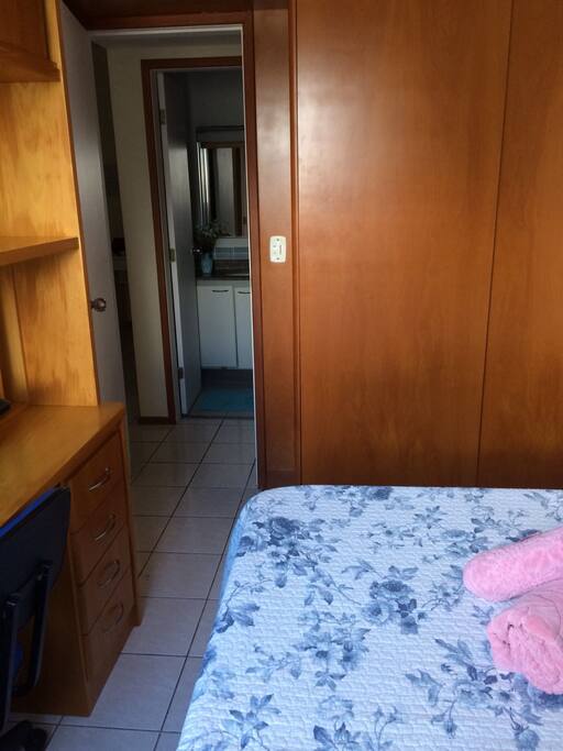 QUARTO CASAL VISTA BANHEIRO