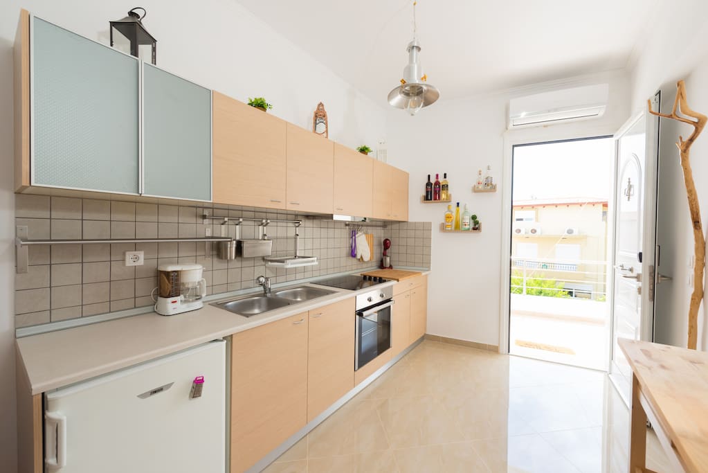View of the kitchen
