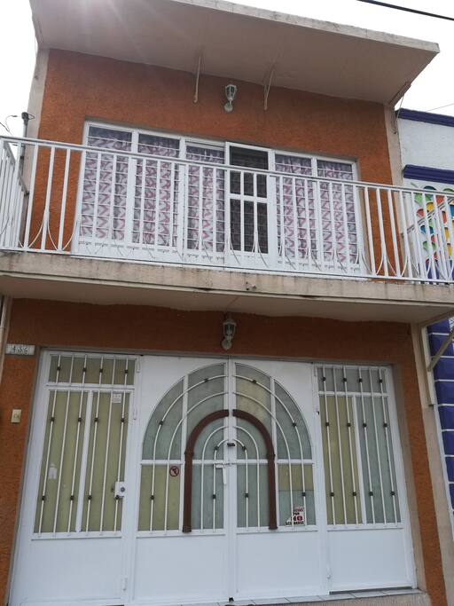 Fachada de la casa