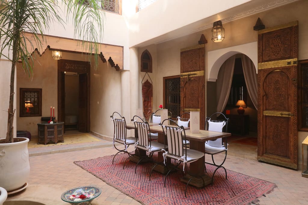 ...the heart of the riad