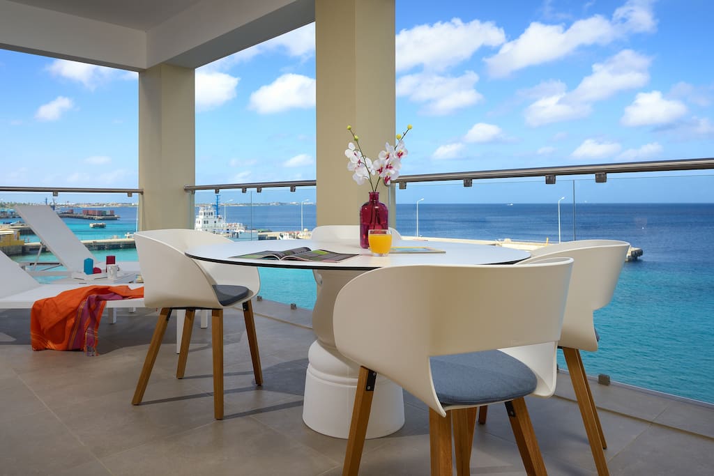 Private balcony