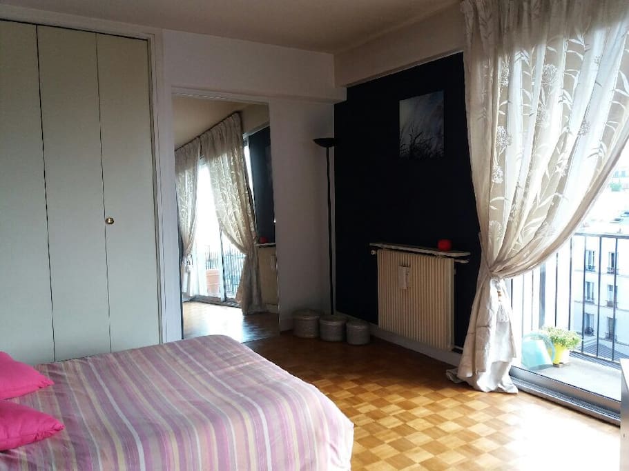 Chambre voyageur avec balcon