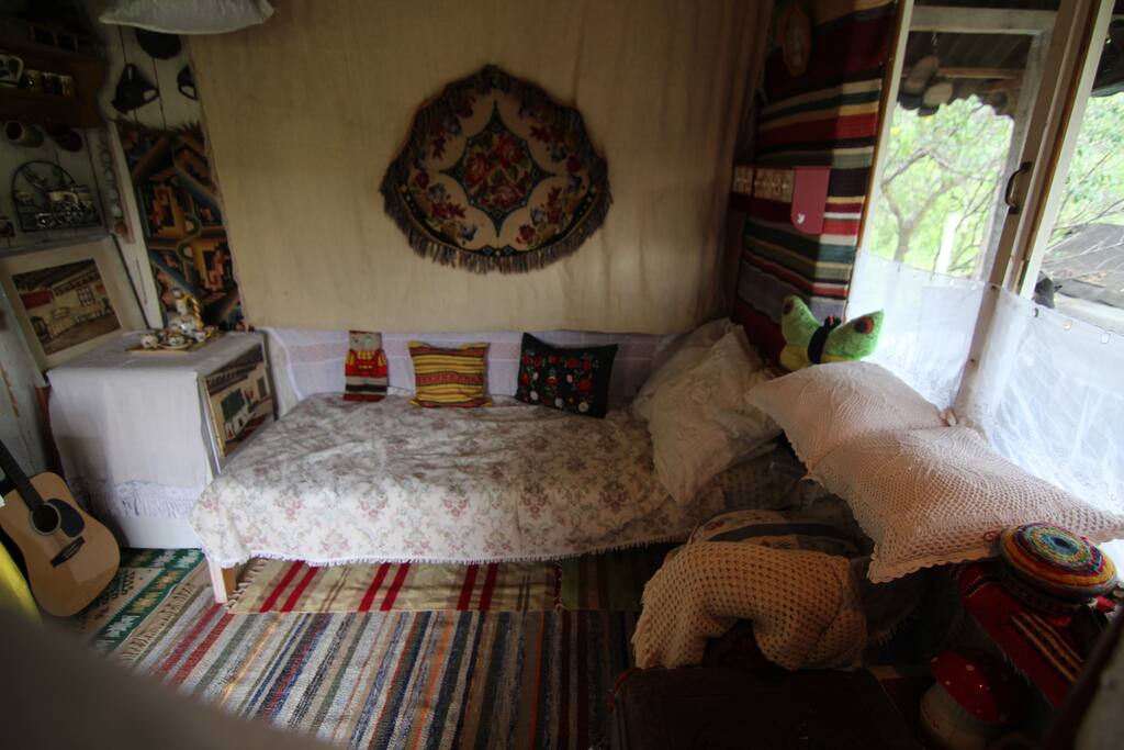 Rustic bed