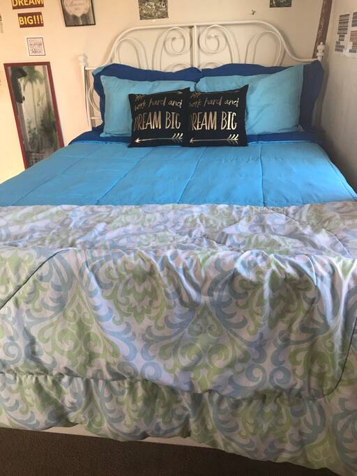 Comfy Queen size bed