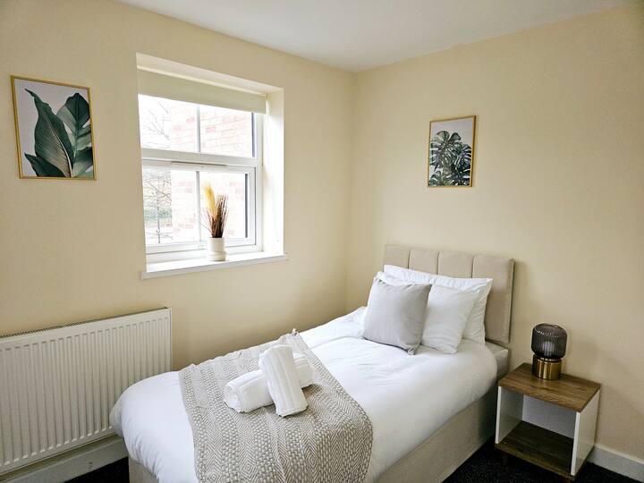 Dormitorio 2: 2 camas individuales (1.er piso)