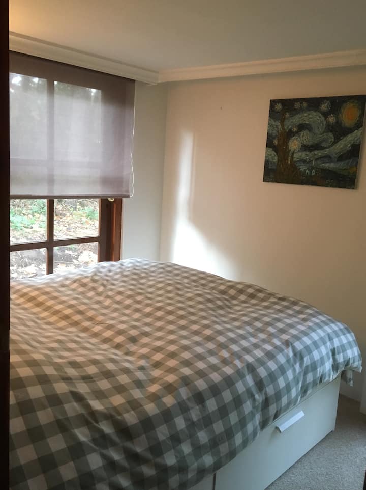 Chumba cha kulala kilicho na mwonekano wa ms