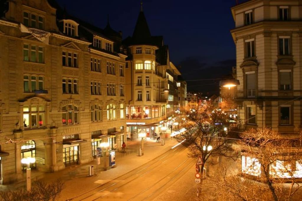 Stauffacher by night