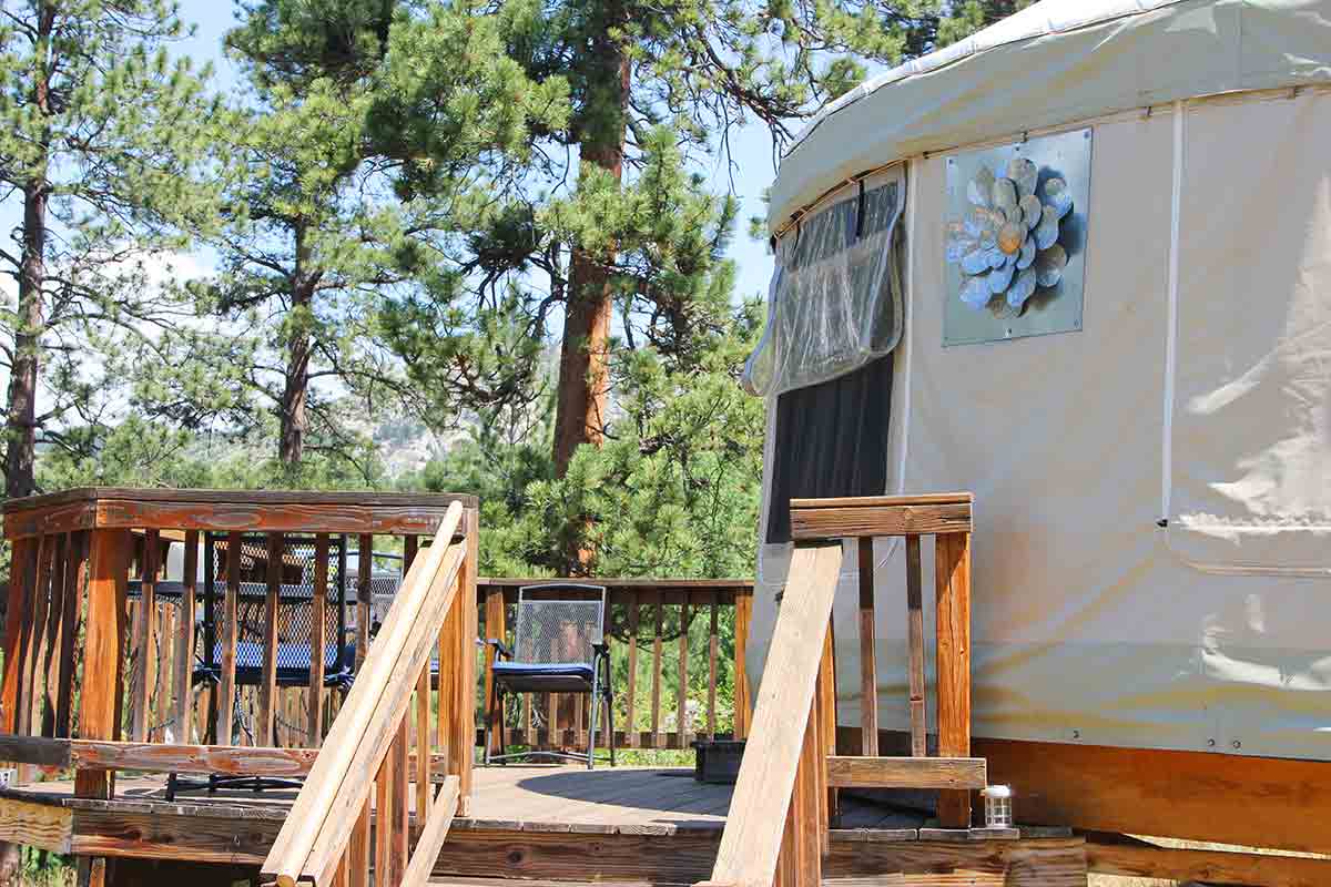 Top 4 Yurts Near Estes Park, USA 