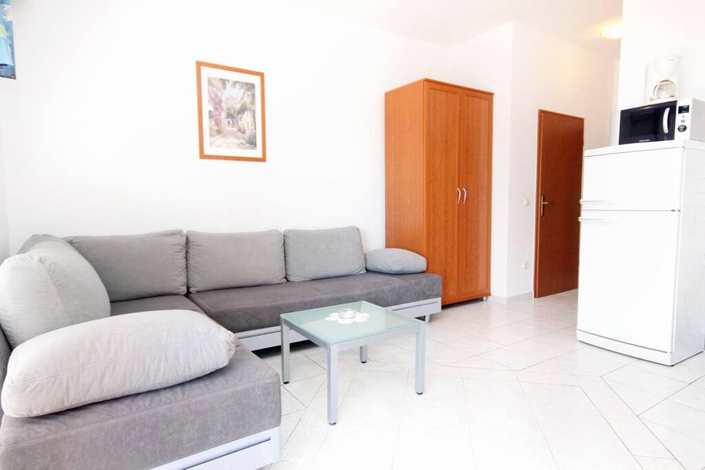 Living room, Surface: 10 m²
