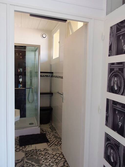 LES TOILETTES ET LA SALLE DE DOUCHE